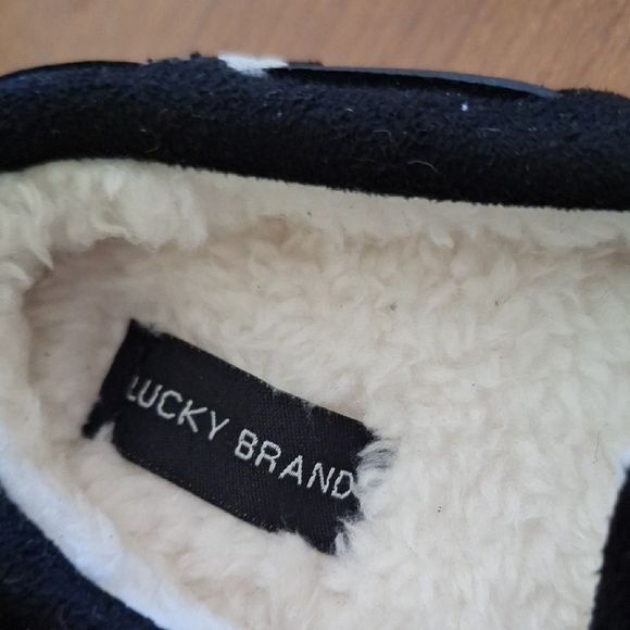 Lucky Brand Black Moccasin Slippers - Picture 2 of 12